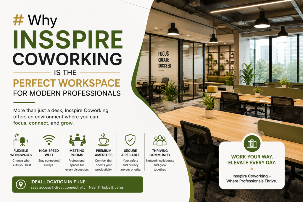 Why Insspire Coworking Is the Perfect Workspace for Modern Professionals